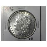 1896 Morgan Silver Dollar