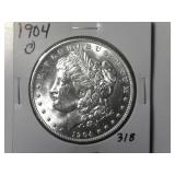 1904-O Morgan Silver Dollar