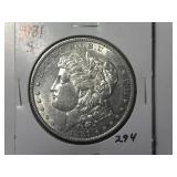 1881-S Morgan Silver Dollar
