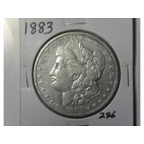 1883 Morgan Silver Dollar
