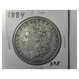 1884 Morgan Silver Dollar