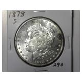 1878-S Morgan Silver Dollar