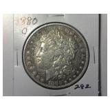 1880-O Morgan Silver Dollar