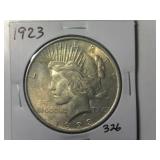 1923 Peace Silver Dollar