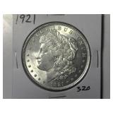 1921 Morgan Silver Dollar