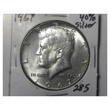 1967 40% Silver Kennedy Half Dollar
