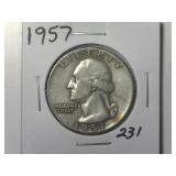 1957 Washington Quarter