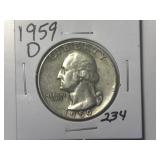 1959-D Washington Quarter