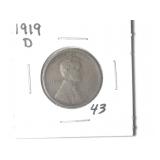 1919-D Lincoln Wheat Cent