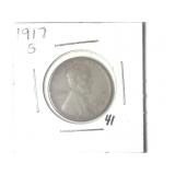 1917-S Lincoln Wheat Cent