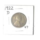 1922-D Lincoln Wheat Cent