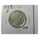 1929-S Buffalo Nickel