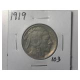 1919 Buffalo Nickel