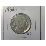 1936 Buffalo Nickel