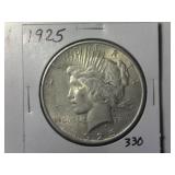 1925 Peace Silver Dollar