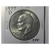1977-D IKe Dollar
