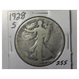 1928-S Walking Liberty  Half Dollar