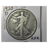1920-D Walking Liberty  Half Dollar