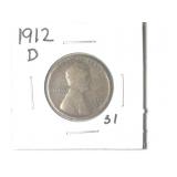 1912-D Lincoln Wheat Cent