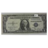 1935 C $1 Silver Certificate Note