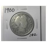 1900 Barber Quarter