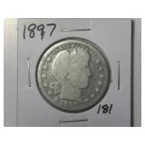 1897 Barber Quarter