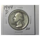 1944-D Washington Quarter
