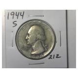 1944-S Washington Quarter