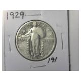 1929 Standing Liberty Quarter