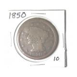 1850 Large Cent