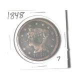 1848 US Large Cent