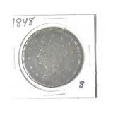 1848 Large Cent