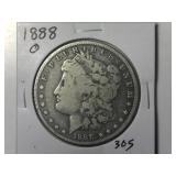 1888-O Morgan Silver Dollar