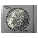 1889 Morgan Silver Dollar