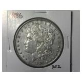 1886 Morgan Silver Dollar