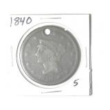 1840 US Large Cent