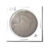 1816 US Large Cent