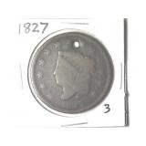 1827 US Large Cent