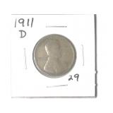 1911-D Lincoln Wheat Cent