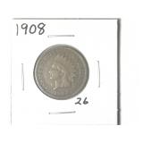 1908 Indian Head Cent