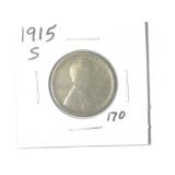 1915-S Lincoln Wheat Cent