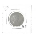 1915-D Lincoln Wheat Cent
