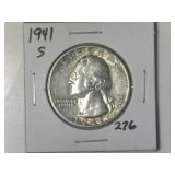 1941-S Washington Quarter