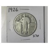 1926 Standing Liberty Quarter