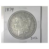 1879 Morgan Silver Dollar