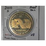 2010-S Native American Proof Dollar