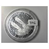 2021 1/2 Ounc Double Eagle .999 Fine Silveer