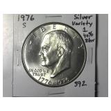 1976-S 40% Silver IKe Dollar