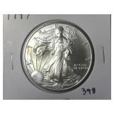 1997 One Ounce American Silver Eagle Dollar