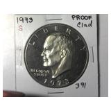 1973-S Clad Proof IKe Dollar
